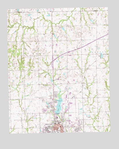 Stillwater North, OK USGS Topographic Map
