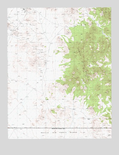 Stinking Spring, NV USGS Topographic Map