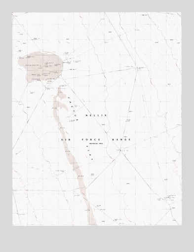 Stinking Spring SW, NV USGS Topographic Map