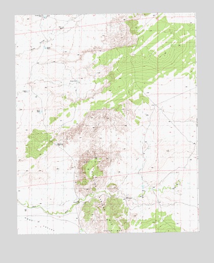 Stinking Springs Mountain, AZ USGS Topographic Map