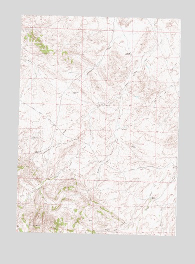 Stinking Water Creek, WY USGS Topographic Map