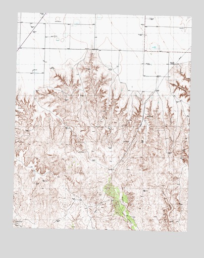 Stinnett Station, TX USGS Topographic Map