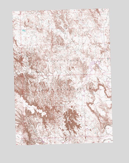 Stirk Table, SD USGS Topographic Map