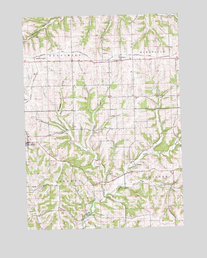 Stitzer, WI USGS Topographic Map