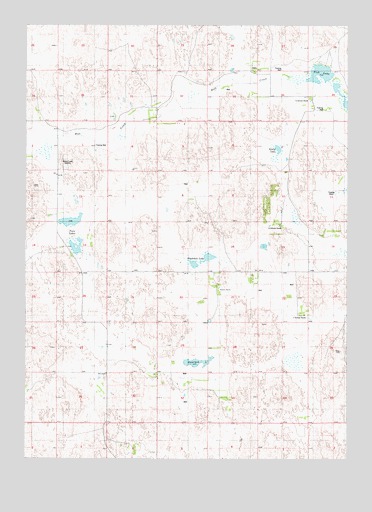 Stockdale Lake, NE USGS Topographic Map