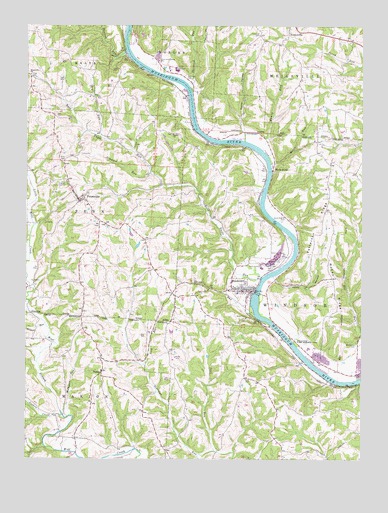 Stockport, OH USGS Topographic Map