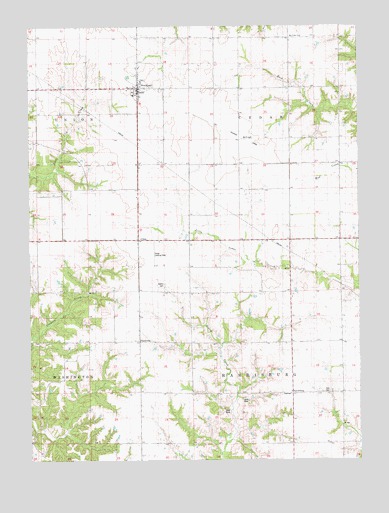 Stockport, IA USGS Topographic Map