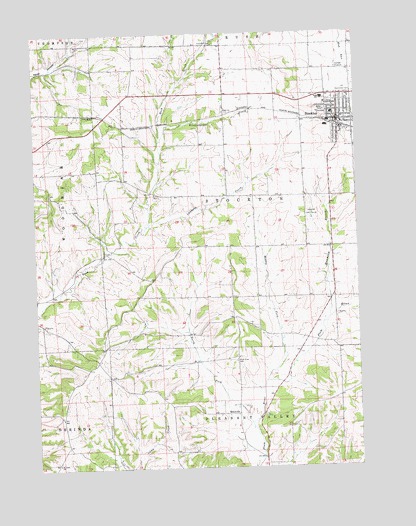Stockton, IL USGS Topographic Map