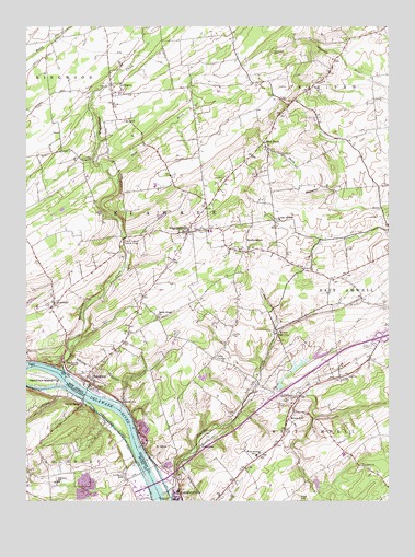 Stockton, NJ USGS Topographic Map