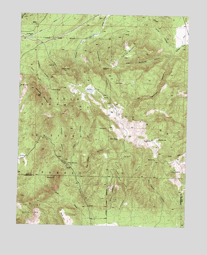 Stoddard Mountain, UT USGS Topographic Map