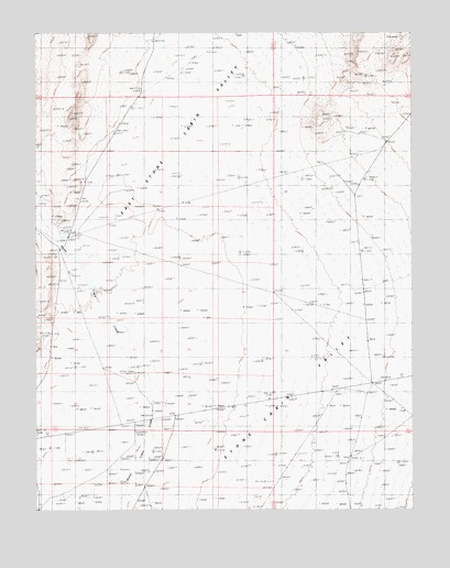 Stone Cabin Ranch NE, NV USGS Topographic Map