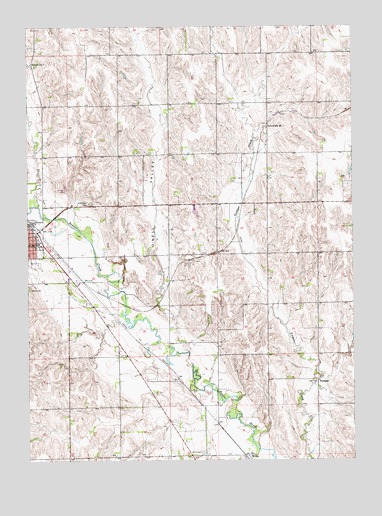 Albion East, NE USGS Topographic Map