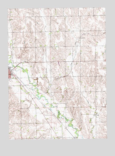 Albion East, NE USGS Topographic Map
