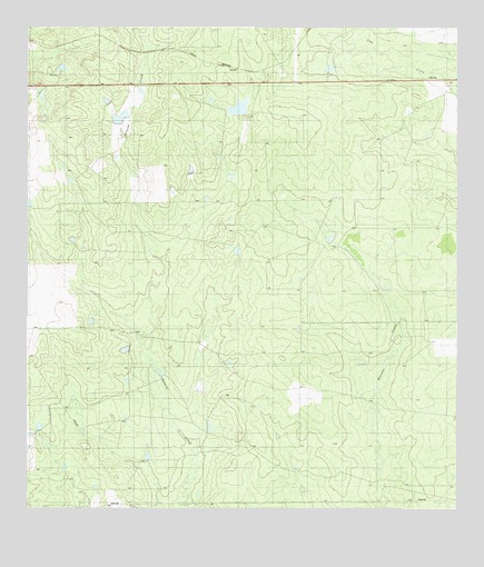 Blancas Creek North, TX USGS Topographic Map