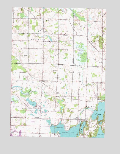 Stonebank, WI USGS Topographic Map