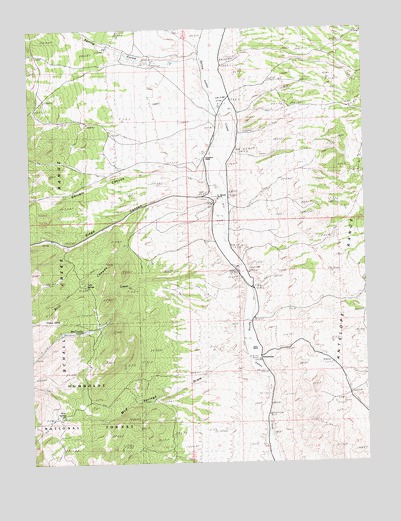 Stonehouse, NV USGS Topographic Map