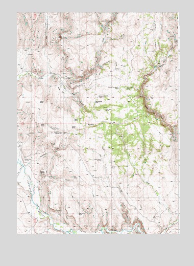 Stonehouse Creek, ID USGS Topographic Map