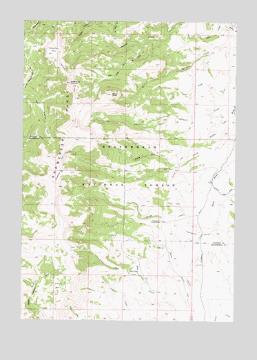 Stonehouse Mountain, MT USGS Topographic Map
