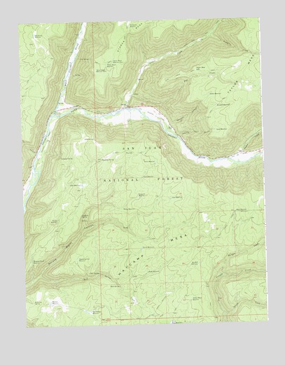 Stoner, CO USGS Topographic Map