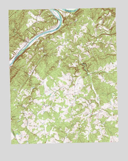 Stonewall, VA USGS Topographic Map