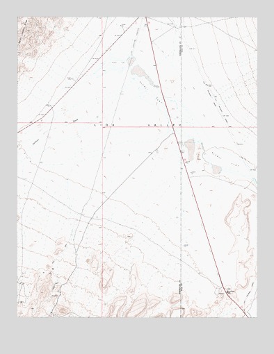 Stonewall Pass, NV USGS Topographic Map