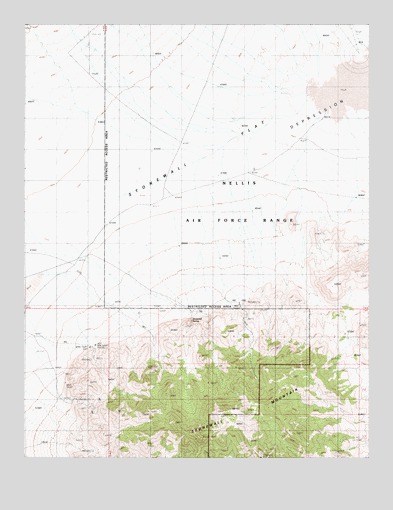 Stonewall Spring, NV USGS Topographic Map