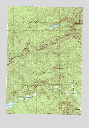 Stony Brook, ME USGS Topographic Map