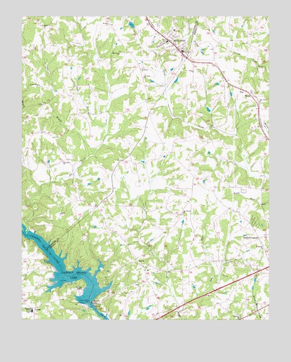 Stony Point, NC USGS Topographic Map