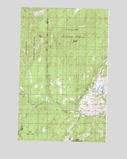Storm King Mountain, WA USGS Topographic Map