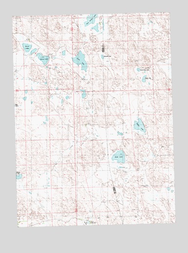 Storm Lake, NE USGS Topographic Map