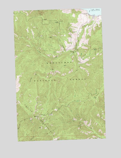 Stormy Mountain, WA USGS Topographic Map