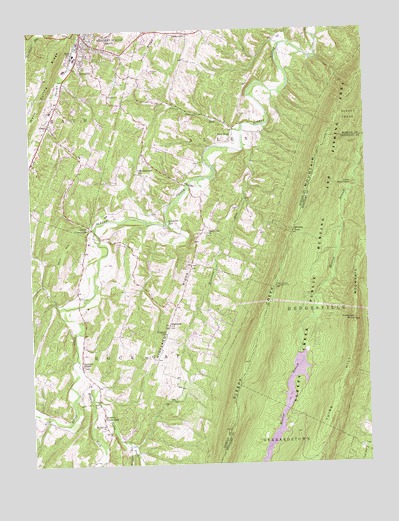 Stotlers Crossroads, WV USGS Topographic Map