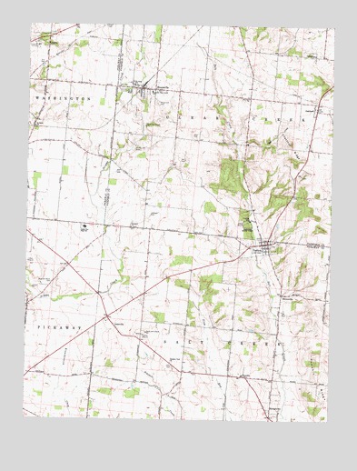 Stoutsville, OH USGS Topographic Map