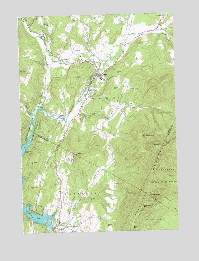 Stowe, VT USGS Topographic Map