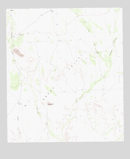 Straddlebug Mountain, TX USGS Topographic Map