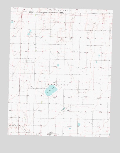 Straight, OK USGS Topographic Map
