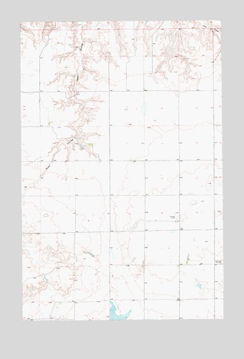 Stranahan SE, MT USGS Topographic Map