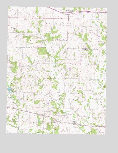 Strasburg, MO USGS Topographic Map