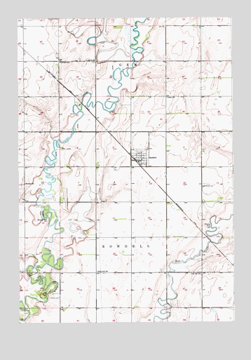 Stratford, SD USGS Topographic Map