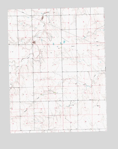 South of Flagler Reservoir, CO USGS Topographic Map