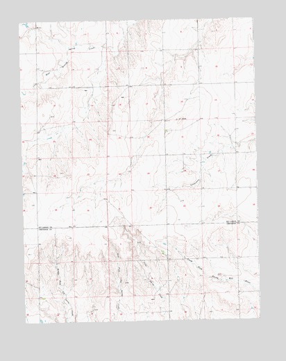 North of Big Spring, CO USGS Topographic Map