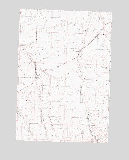 Strawberry Canyon SE, OR USGS Topographic Map