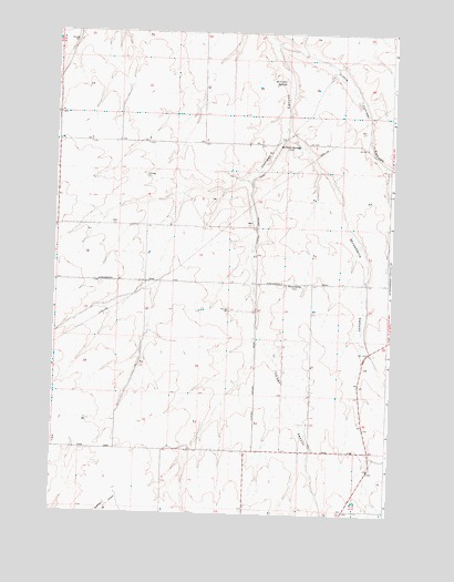 Strawberry Canyon SW, OR USGS Topographic Map