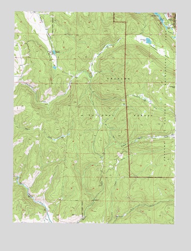 Strawberry Lake, CO USGS Topographic Map