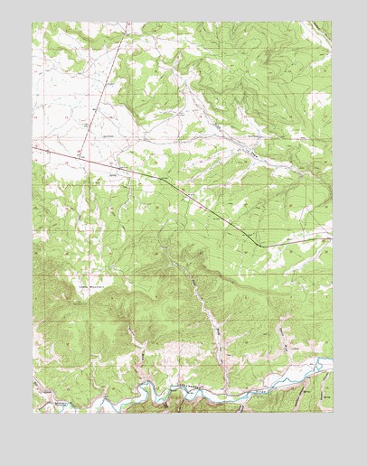Strawberry Pinnacles, UT USGS Topographic Map