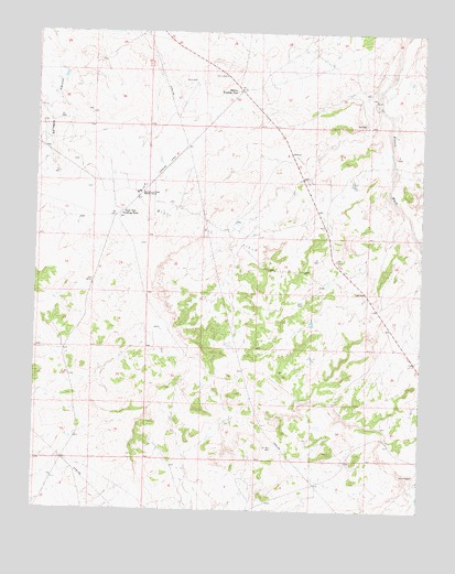 Blanco Trading Post, NM USGS Topographic Map