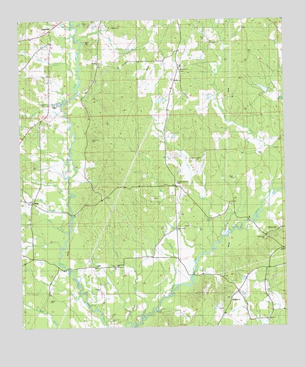 Street, MS USGS Topographic Map