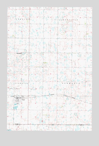 Streeter, ND USGS Topographic Map