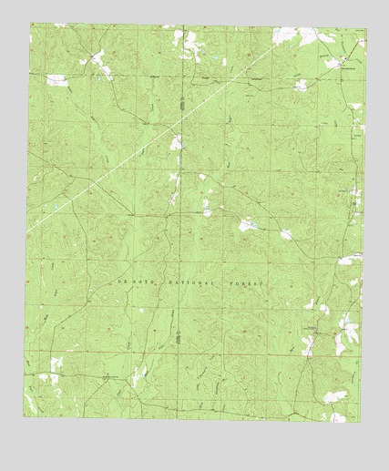 Strengthford, MS USGS Topographic Map