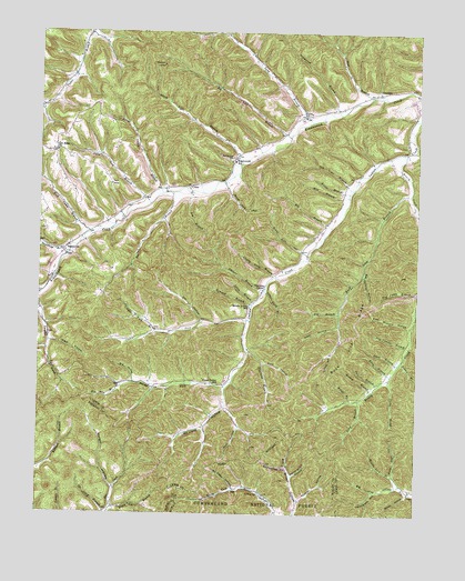 Stricklett, KY USGS Topographic Map